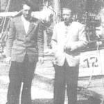 Pan Karol przy swoim kutrze
