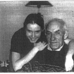 Antoni Horanin z wnuczką