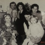 Wanda i Kazimierz Czerwińscy z rodziną