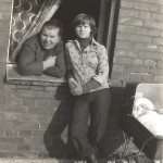 Maria Marzec z córką Haliną.
