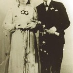 Ślub Zofii I Witolda Ziębickich w Łebie.