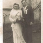 Stowięcino, 1950 rok, ślub Leokadii i Józefa Szotów